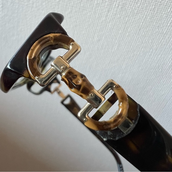 Gucci GG3088 Horsebit Reading Glasses Frames Tortoise Italy 52□16 130 - Picture 5 of 16